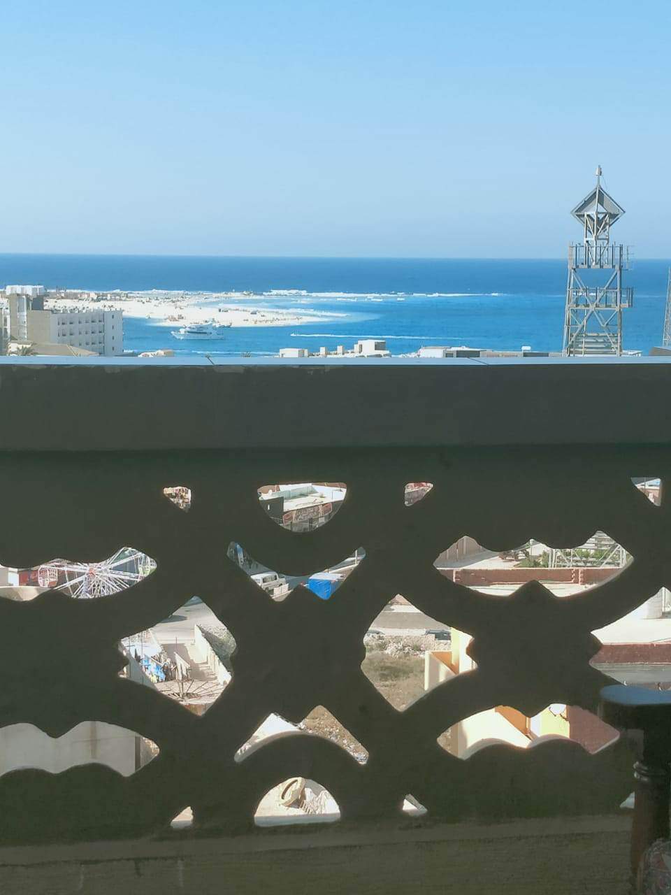Al-Mudaydar Street, behind Azza Gelati, Saraya Tower, second floor, directly on the sea