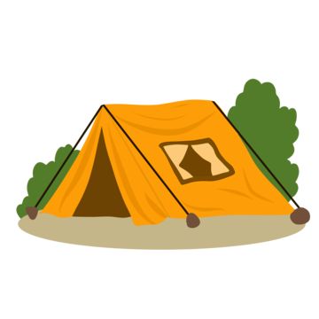 Camping in the desert